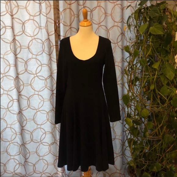 Maeve Dresses & Skirts - Maeve Sasha Blue Textured Dress Large NWT